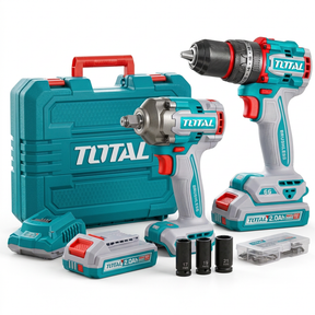 Total two-tool combo kit on white