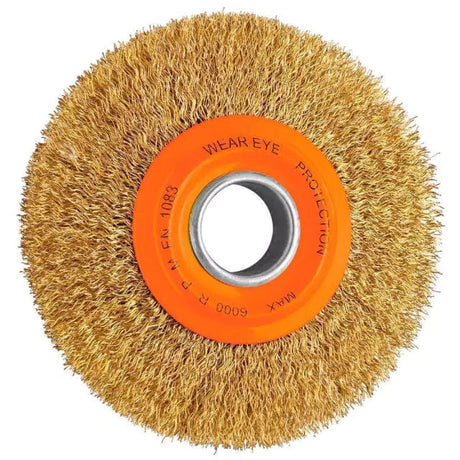 Tramontina Wire Wheels & Brushes Tramontina 6" x 3/4" Circular Corrugated Wire Brush - 45000-102