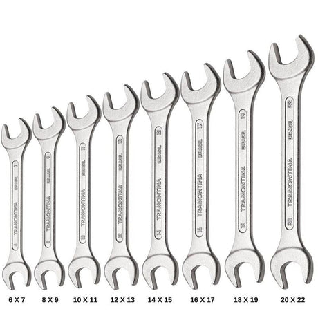 Tramontina Wrenches Tramontina 8 Pieces Open End Wrench Set