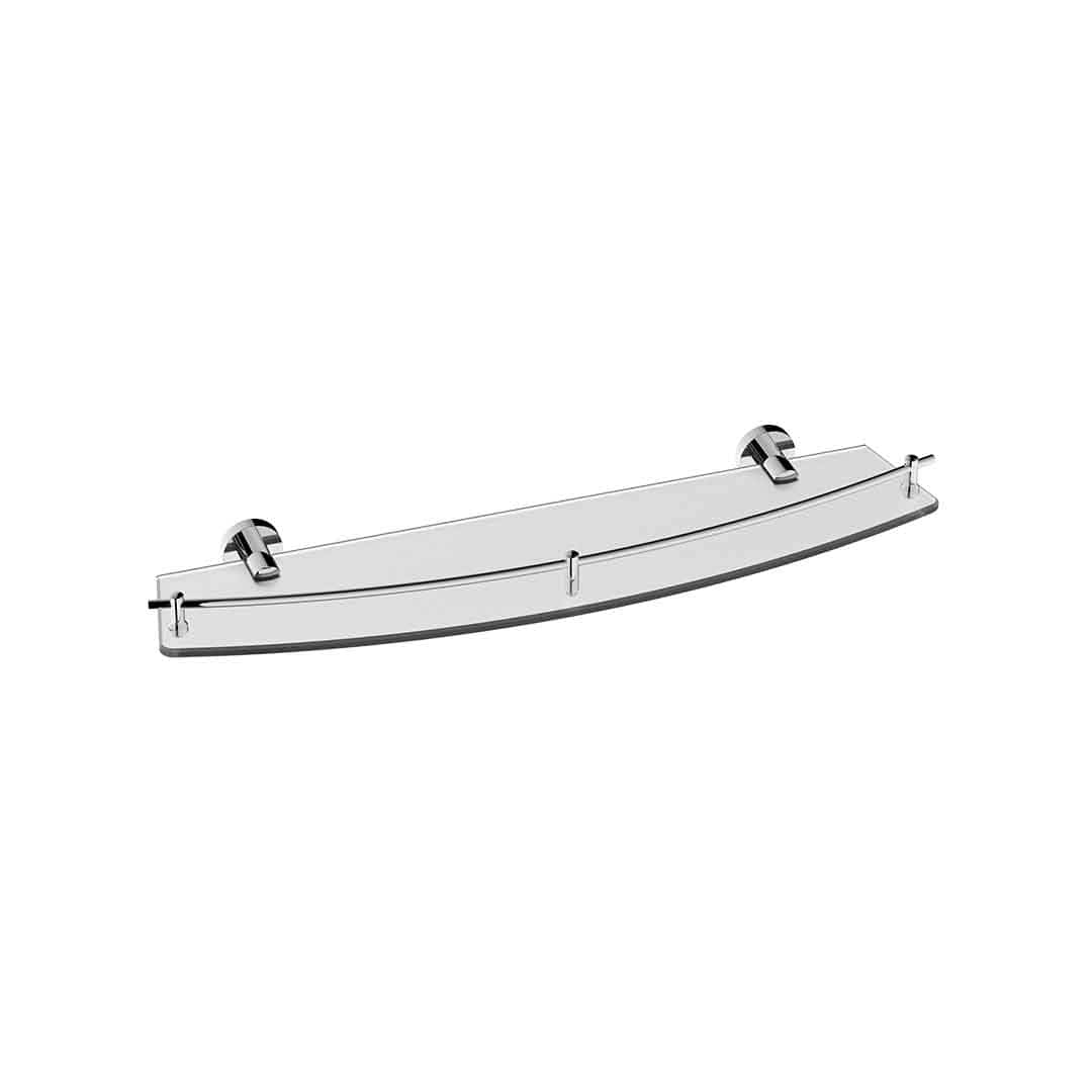 Tredex Bathroom Accessories Tredex Ellipse-Shaped End Glass Shelf