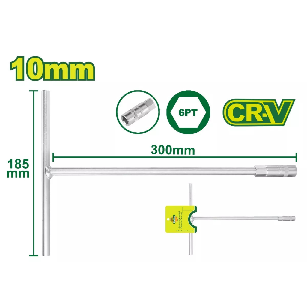 Dyllu 10mm T-Handle Socket Wrench - DTTH1110