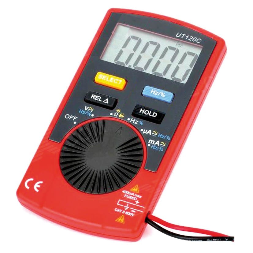 Uni-T Digital Meter Uni-T Portable Digital Multimeter 4000 Counts 600V - UT 120C