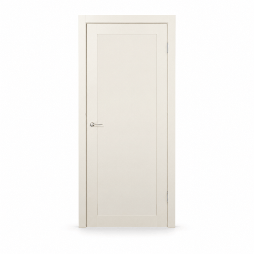 Unidoors Interior Doors Unidoors 7 ft Elegant PP-Coated Solid-Core Interior Door with Handle, Lock & 5 Keys - EL01