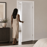 Unidoors Interior Doors Unidoors 7 ft Elegant PP-Coated Solid-Core Interior Door with Handle, Lock & 5 Keys - EL01