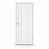 Unidoors Interior Doors Unidoors Elegant PP-Coated Glass-Insert Interior Door with Handle, Lock & 5 Keys 90 cm - EL02