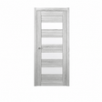 Unidoors Interior Doors Unidoors Modern Wide Horizontal Glass-Band Interior Door with Handle, Lock & 5 Keys - MD02