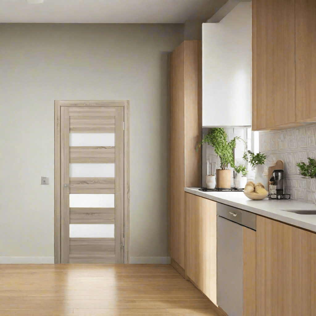 Unidoors Security Doors Unidoors Oak Sonoma PVC Internal Door - MD02