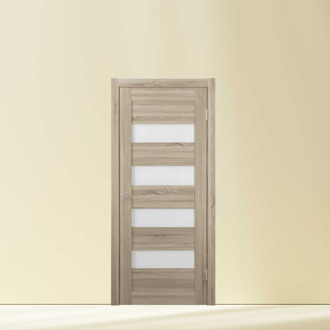 Unidoors Security Doors Unidoors Oak Sonoma PVC Internal Door - MD02