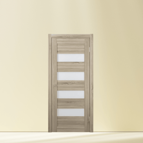 Unidoors Security Doors Unidoors Oak Sonoma PVC Internal Door - MD02