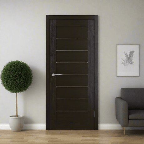 Unidoors Security Doors Unidoors Wenge PVC Internal Door - MD01