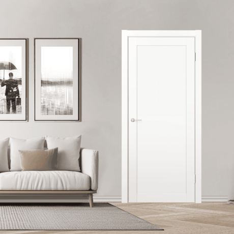 Unidoors Security Doors Unidoors White PP Internal  Door - EL01