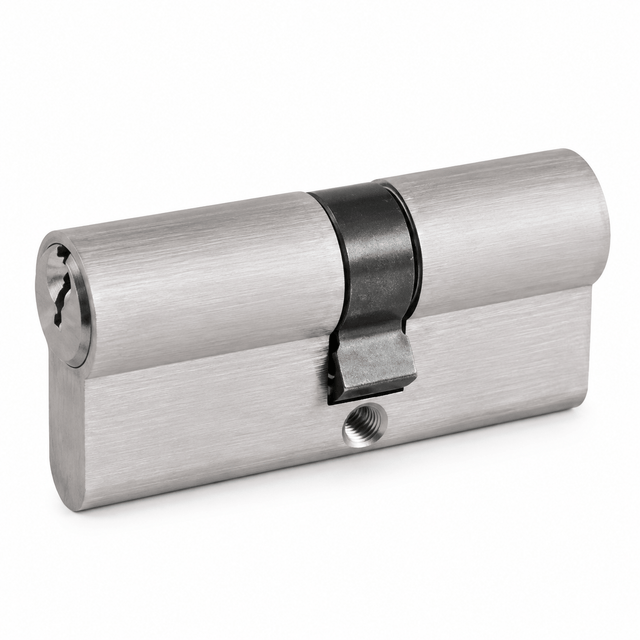 Union Door Hardware & Accessories Union 70mm Double-Key Euro Profile Security Cylinder with 5 Dimple Keys - CY-UDK-KK-70-SNP