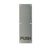 Union Door Hardware & Accessories Union Satin Stainless Steel Door Push Plate 300 x 100 x 1.5mm - S-PUSH-300-100-SSS