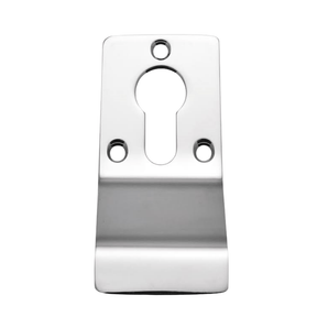 Union Door Hardware & Accessories Union Satin Stainless Steel Euro Profile Cylinder Pull Escutcheon - ES-FP-01-SSS