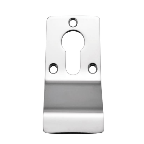 Union Door Hardware & Accessories Union Satin Stainless Steel Euro Profile Cylinder Pull Escutcheon - ES-FP-01-SSS