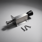 Union Door Hardware & Accessories Union Satin Stainless Steel Spring Door Stop with Rubber Tip - DS-030-SSS