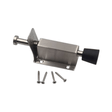 Union Door Hardware & Accessories Union Satin Stainless Steel Spring Door Stop with Rubber Tip - DS-030-SSS