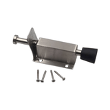 Union Door Hardware & Accessories Union Satin Stainless Steel Spring Door Stop with Rubber Tip - DS-030-SSS