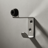 Union Door Hardware & Accessories Union Stainless Steel Buffered Door Coat Hook with Integrated Door Stop - CH-39-SSS