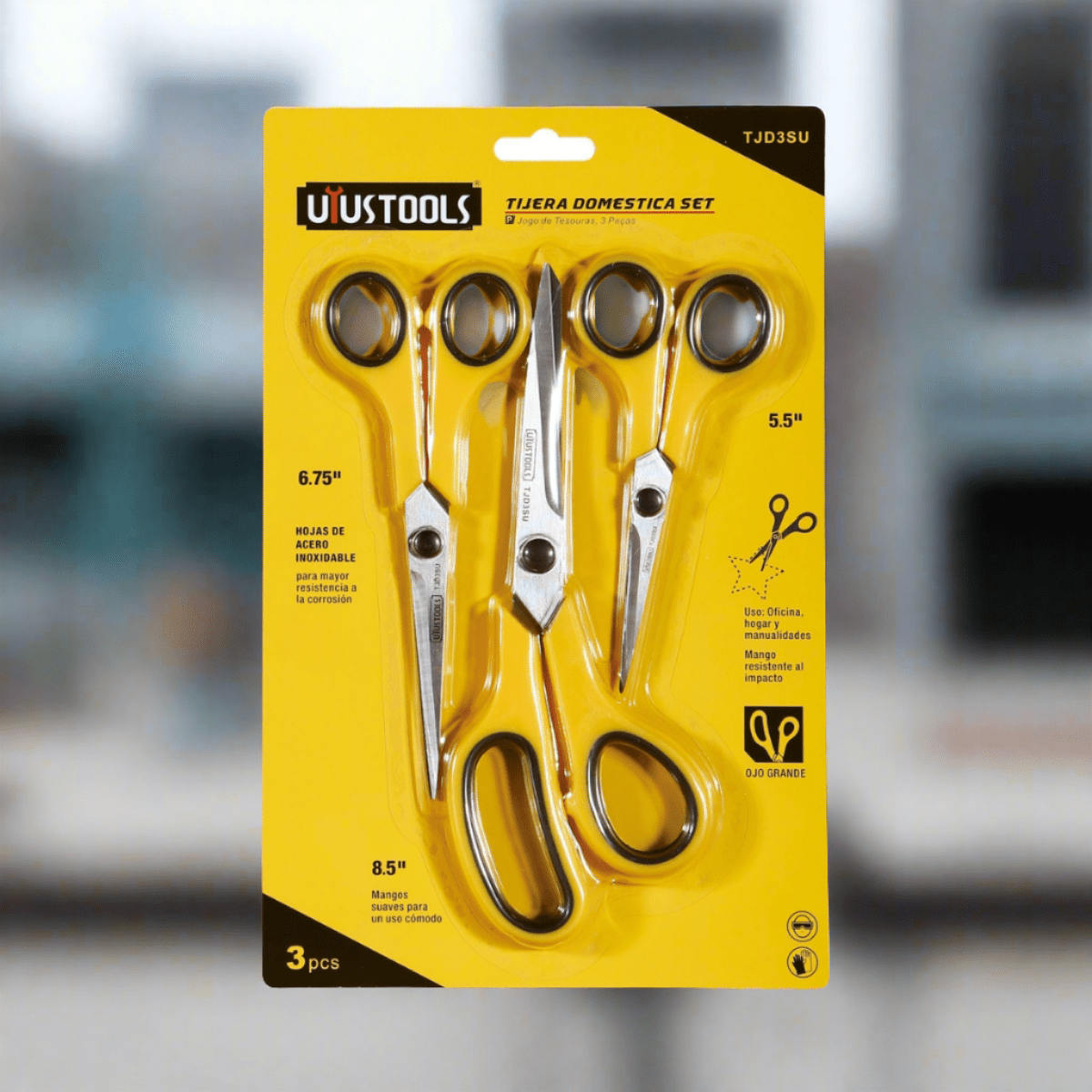 Uyustools Hand Saws & Cutting Tools Uyustools 3 Pieces Household Scissors - TJD3SU