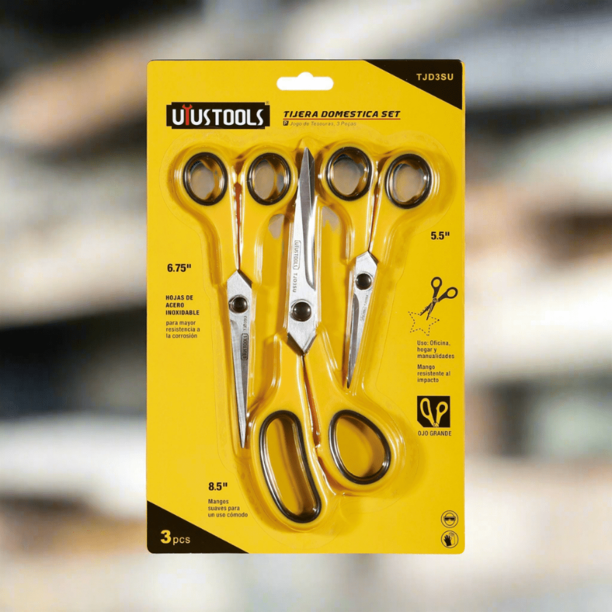 Uyustools Hand Saws & Cutting Tools Uyustools 3 Pieces Household Scissors - TJD3SU