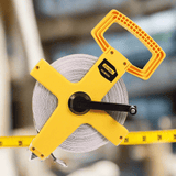 Uyustools Tape Measure Uyustools Metric & Inch Fiberglass Open Reel Long Tape Measure 100m - HUM100