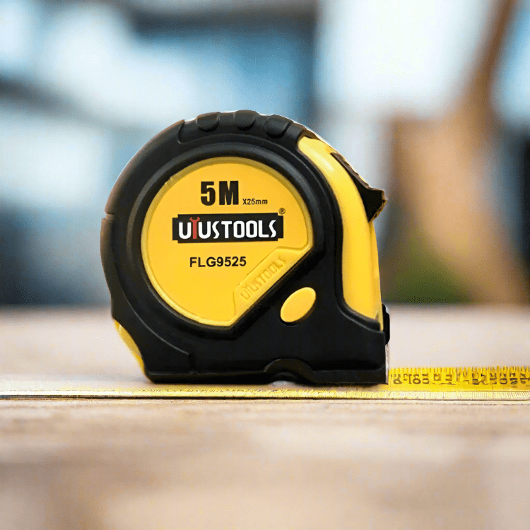 Uyustools Tape Measure Uyustools Metric & Inch Rubber Coated Tape Measure 5m x 25mm - FLG9525