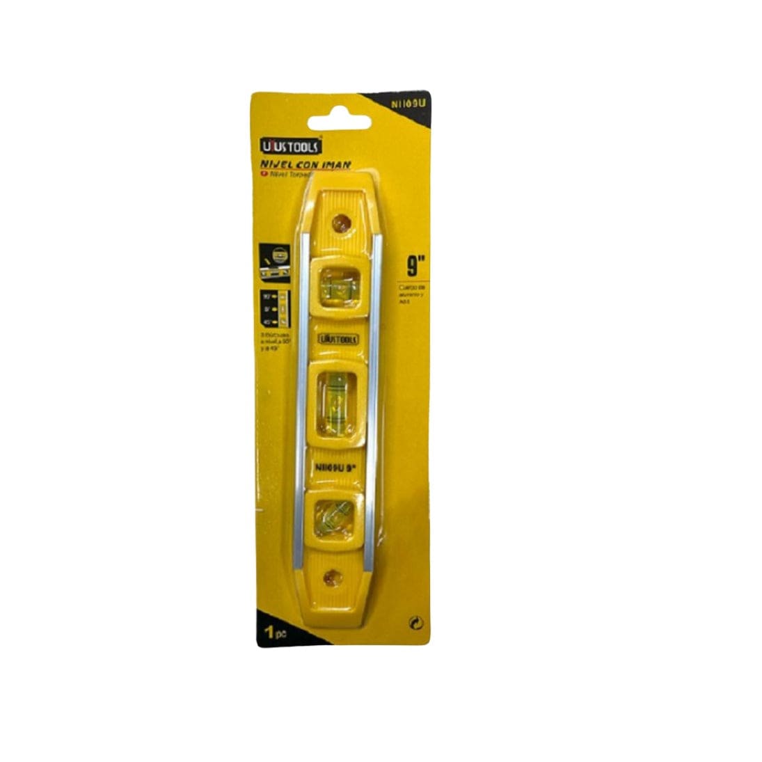 Uyustools Level Uyustools Torpedo Magnetic Level 9" - NII09U