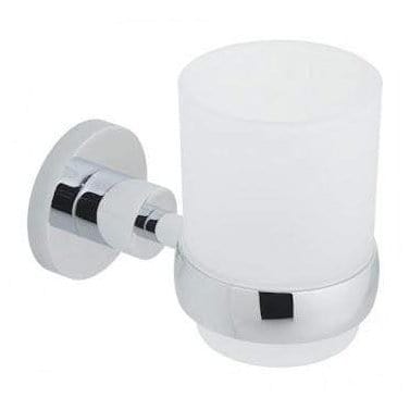 Vado Bathroom Accessories Vado Elements Frosted Glass Tumbler & Holder - ELE-183-C/P