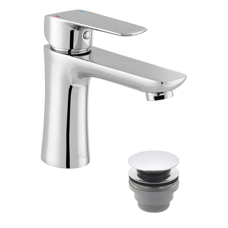 Vado Bathroom Faucet Vado Vala Mono Basin Mixer & Pop-Up Waste - AX-VAL-100-CP