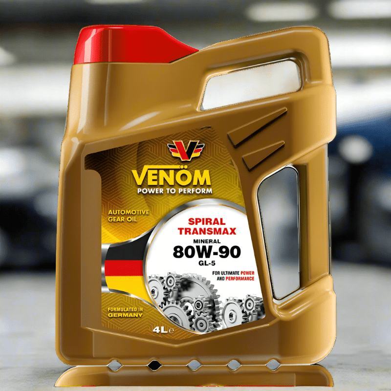 Venom Engine Oils & Vehicle Fluids Venom Spiral Transmax Mineral Gear Lubricant Oil 20L/208L - SAE 80W-90