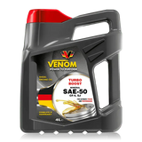 Venom Engine Oils & Vehicle Fluids Venom Turbo Boost Mineral Engine Oil 5L/208L - SAE 50