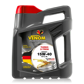 Venom Engine Oils & Vehicle Fluids Venom Turbo X-Trem Diesel Engine Oil 5L/20L - SAE 15W-40