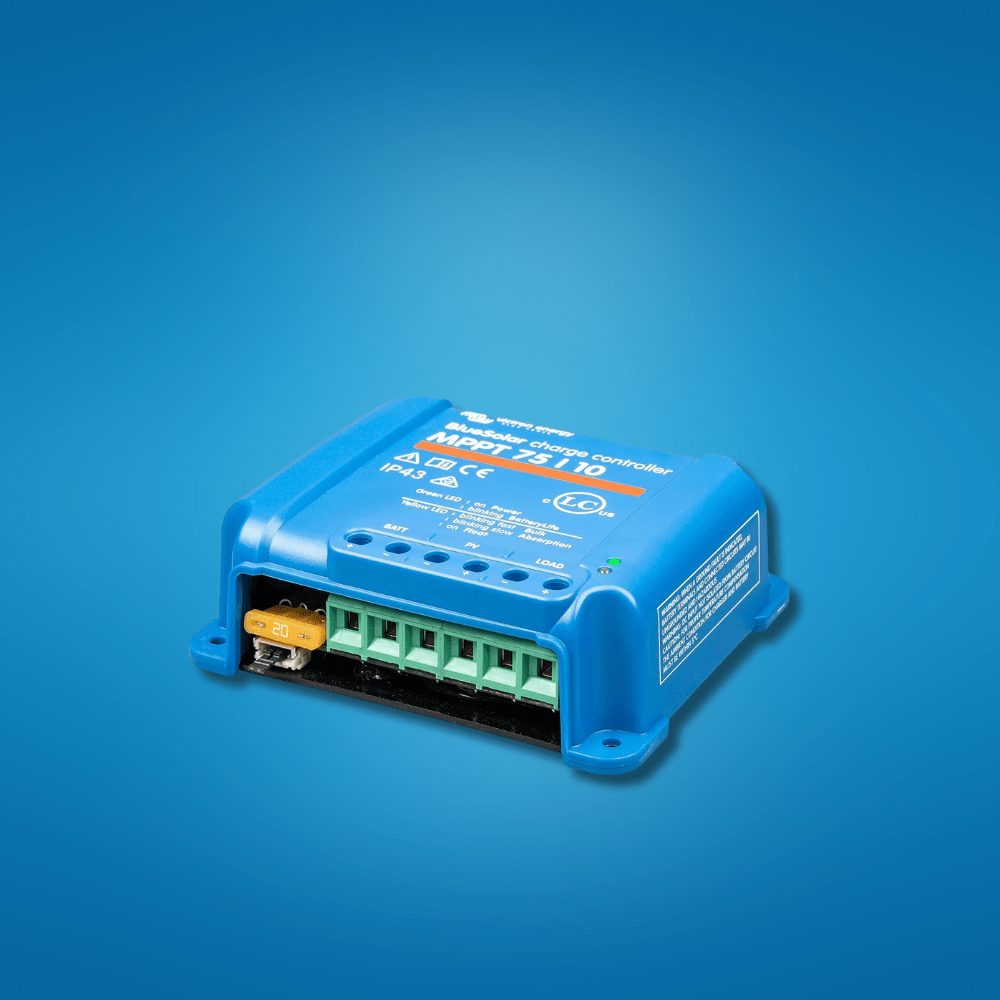 Victron Charge Controllers Victron Energy BlueSolar MPPT 10 A, 75V, for 12/24V Batteries Solar Charge Controller - SCC010010050R