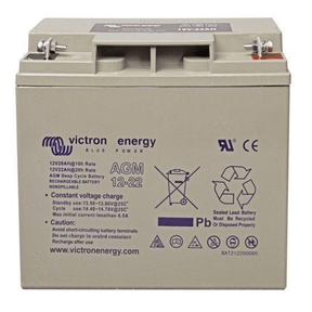 Victron Power Management & Protection Victron Energy Deep Cycle AGM Battery 12V 22Ah  - BAT212200084