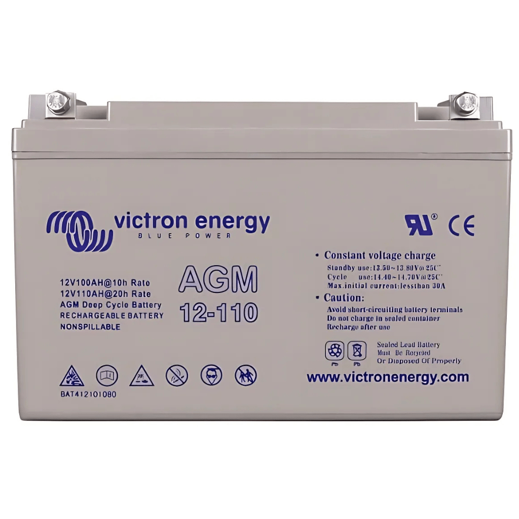 Victron Power Management & Protection Victron Energy Dual Purpose AGM Battery 12V 110Ah - BAT412101084