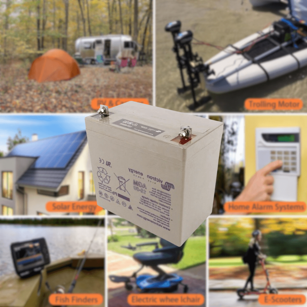 Victron Power Management & Protection Victron Energy Dual Purpose AGM Battery 12V 60Ah - BAT412550084