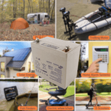 Victron Power Management & Protection Victron Energy Dual Purpose AGM Battery 12V 60Ah - BAT412550084