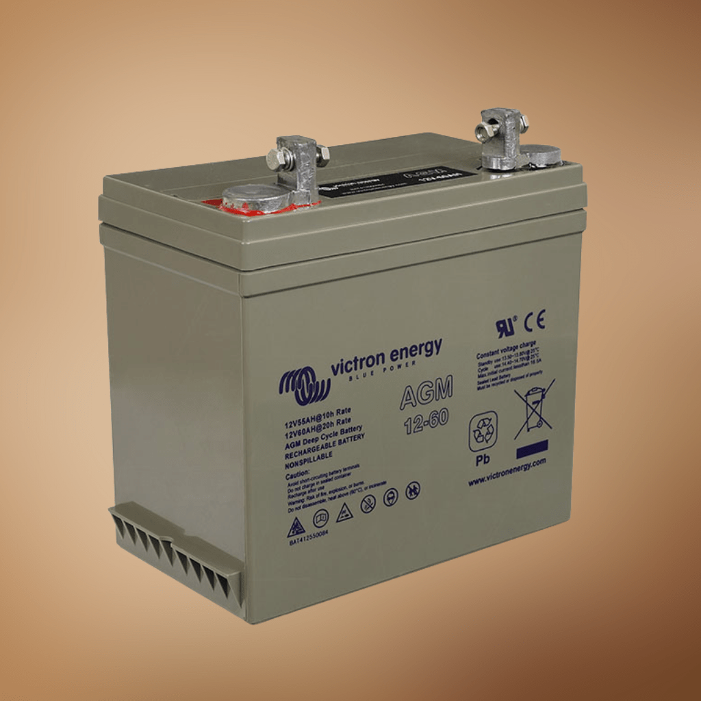 Victron Power Management & Protection Victron Energy Dual Purpose AGM Battery 12V 60Ah - BAT412550084
