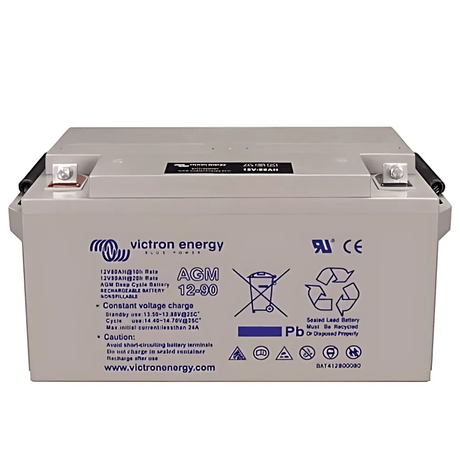 Victron Power Management & Protection Victron Energy Dual Purpose AGM Battery 12V 90Ah - BAT412800084