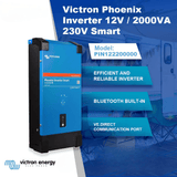 Victron Inverters & Inverter/Chargers Victron Phoenix Inverter Smart 12/2000 2000VA - PIN122200000