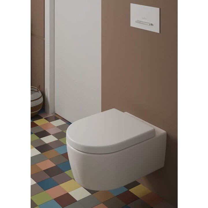 Villeroy & Boch Toilet & Urinal Villeroy & Boch Avento Combi-Pack, wall-mounted, with DirectFlush, White Alpin - 5656RS01