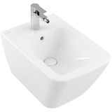 Villeroy & Boch Toilet & Urinal Villeroy & Boch Finion Bidet, Wall-mounted, 375 x 320 mm, White Alpin CeramicPlus