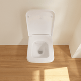 Villeroy & Boch Toilet & Urinal Villeroy & Boch Finion Washdown Toilet, Rimless, Wall-mounted, with DirectFlush, White Alpin CeramicPlus