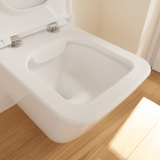 Villeroy & Boch Toilet & Urinal Villeroy & Boch Finion Washdown Toilet, Rimless, Wall-mounted, with DirectFlush, White Alpin CeramicPlus