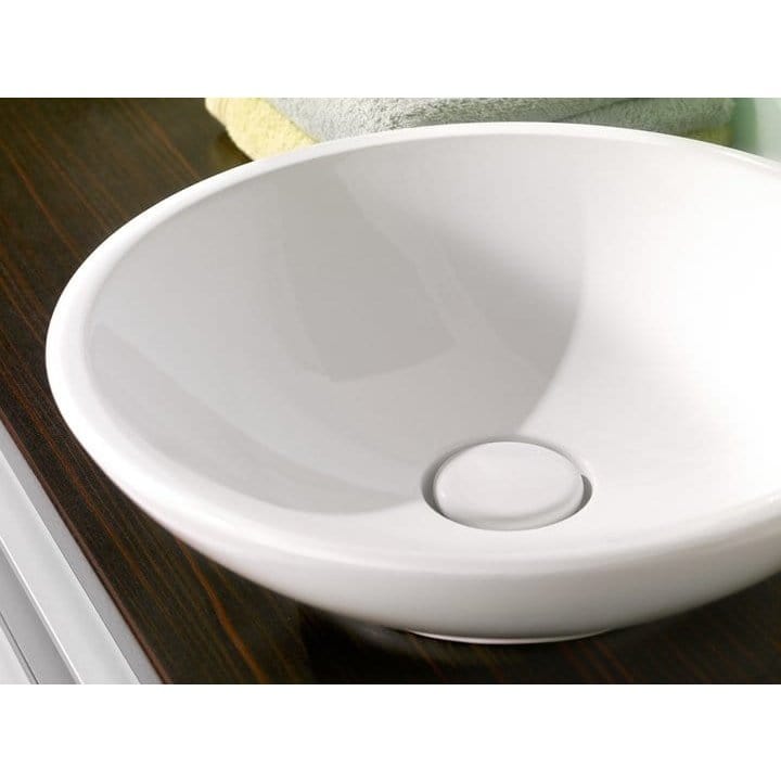 Villeroy & Boch Bathroom Sink Villeroy & Boch Loop & Friends Circular Surface-mounted washbasin, 430 x 430 x 120 mm, White Alpin - 51440001