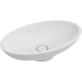 Villeroy & Boch Bathroom Sink Villeroy & Boch Loop & Friends Oval Surface-mounted Washbasin, 630 x 430 x 120mm, White Alpin - 51511001