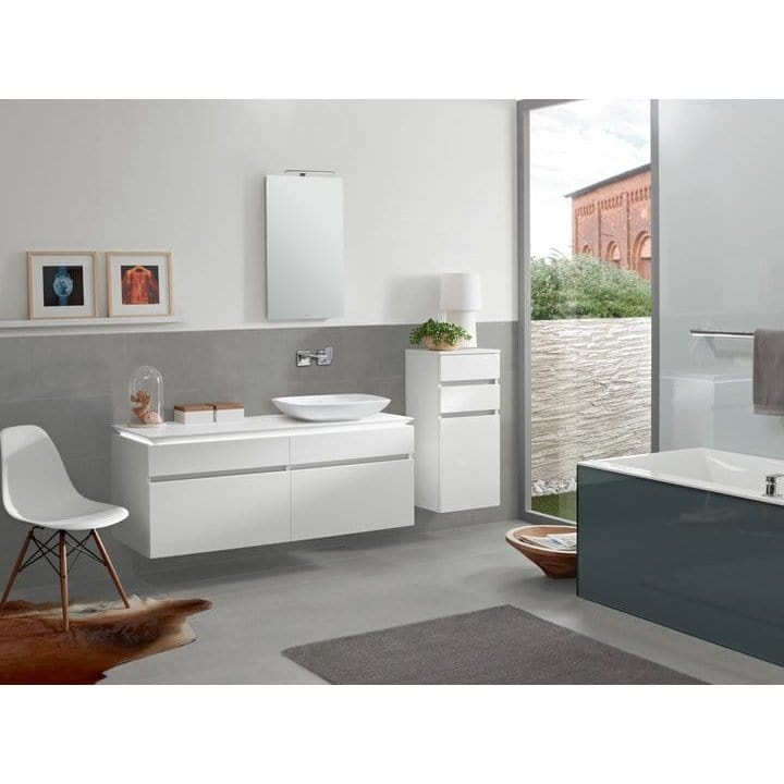 Villeroy & Boch Bathroom Sink Villeroy & Boch Loop & Friends Rectangular Surface-mounted washbasin, 585 x 380 x 110 mm, White Alpin - 51540001