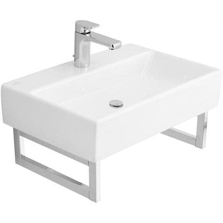 Villeroy & Boch Bathroom Sink Villeroy & Boch Memento 500 x 420mm Washbasin White, With Ceramicplus, With 1 Tap Hole, Ungrounded - 513350R1