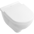 Villeroy & Boch Toilet & Urinal Villeroy & Boch O.novo Combi-Pack, Wall-mounted, with DirectFlush, White Alpin - 5660H101